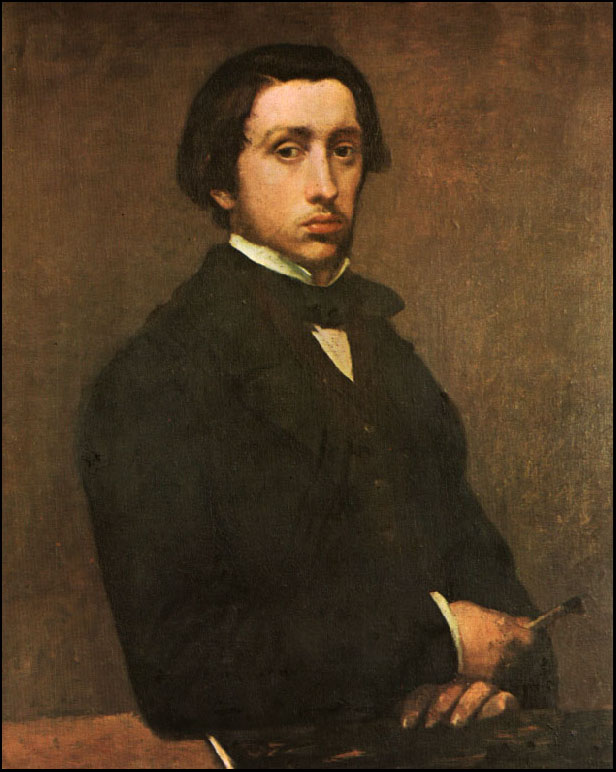 Edgar Degas Portrait of the Artist